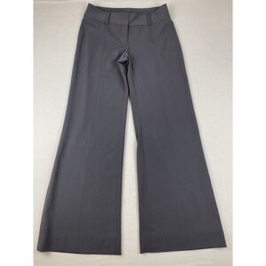 CAbi‎ Womens Wide Leg Lauren Trouser Pants Sz 6 Career 337L Preppy Stretch Gray